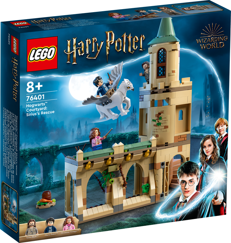 LEGO® 76401 HARRY POTTERTM HOGWARTSTM COURTYARD: SIRIUS’S RESCUE BUILDING KIT