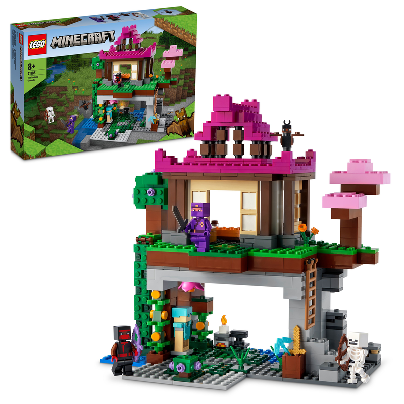LEGO MINECRAFT THE TRAINING GROUNDS 21183 BUILDING KIT