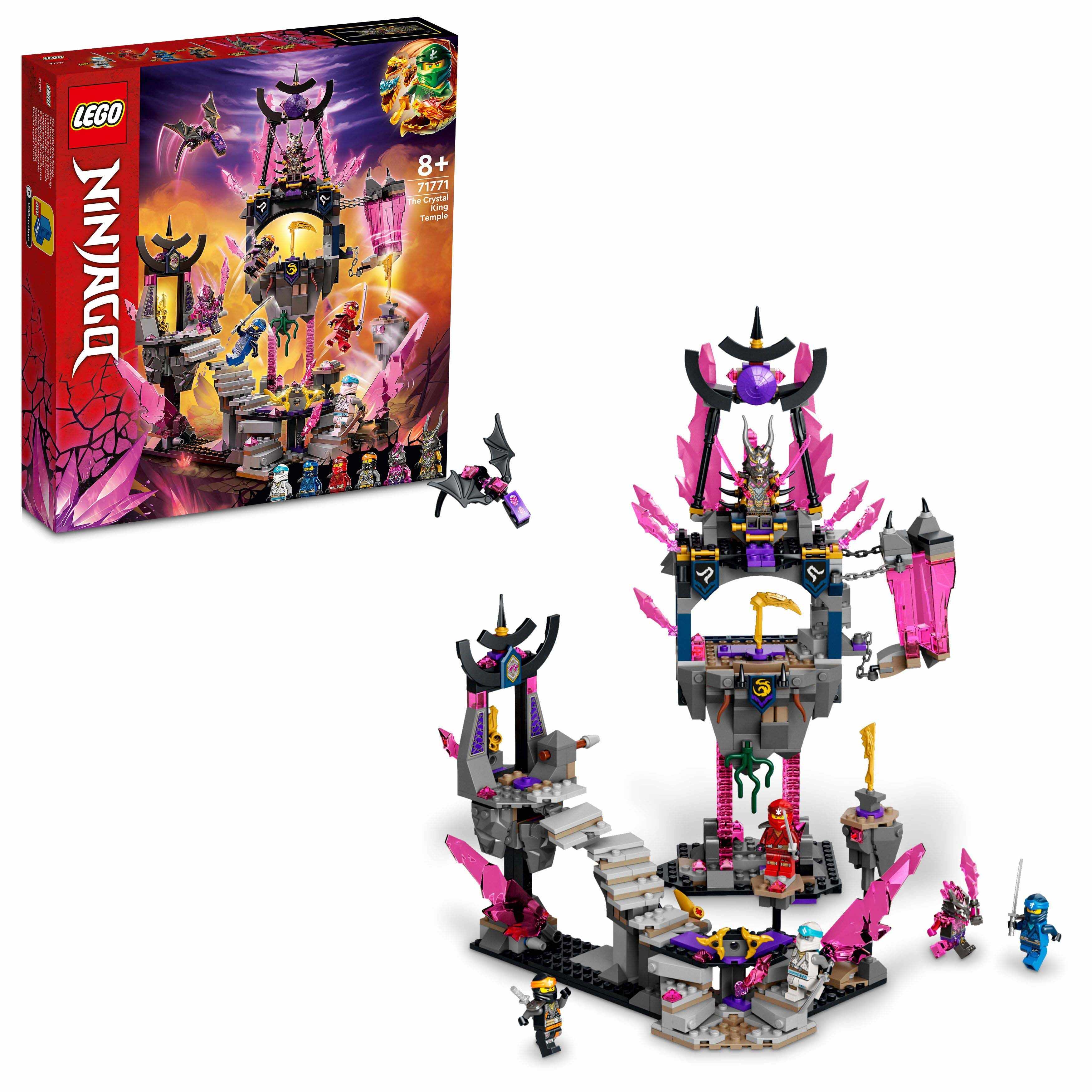 LEGO 71771 NINJAGO THE CRYSTAL KING TEMPLE