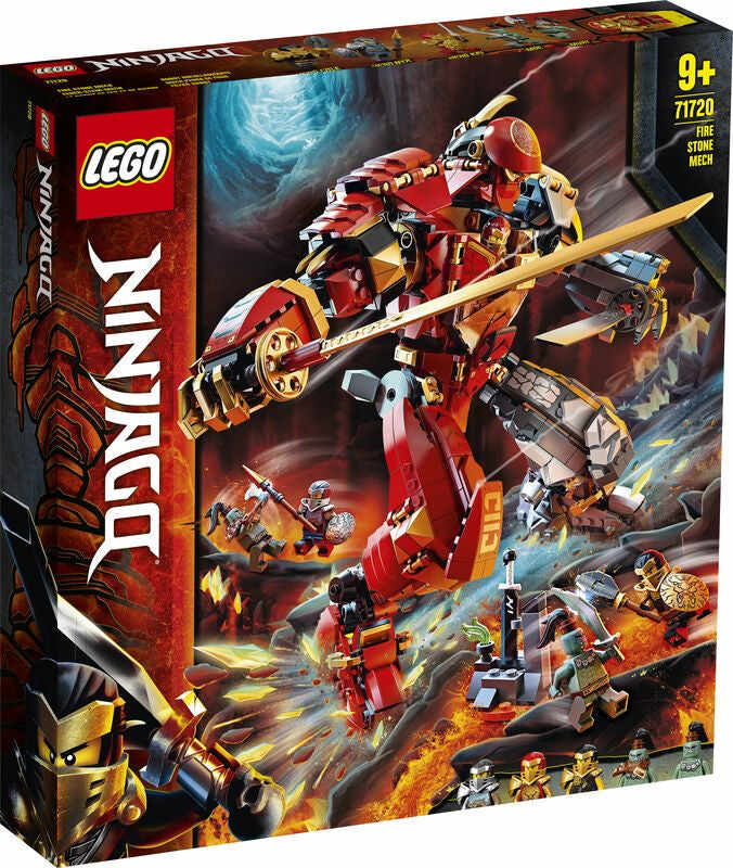 LEGO 71720 NINJAGO FIRE STONE MECH