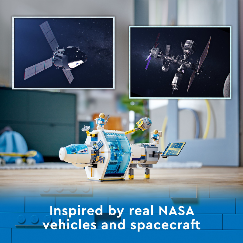 LEGO CITY LUNAR SPACE STATION 60349 BUILDING KIT
