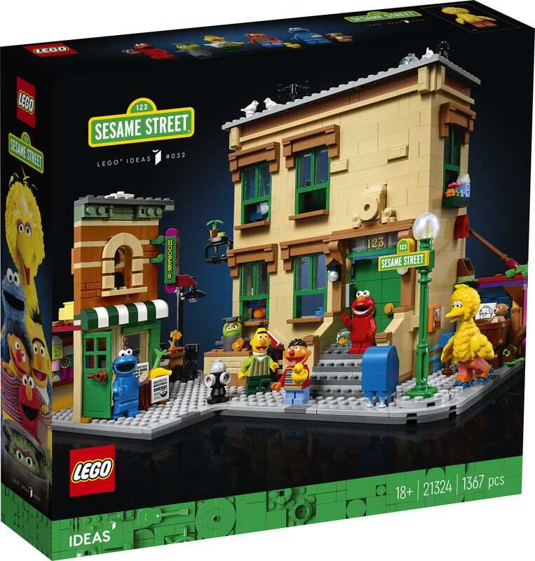 LEGO 21324 IDEAS 123 SESAME STREET