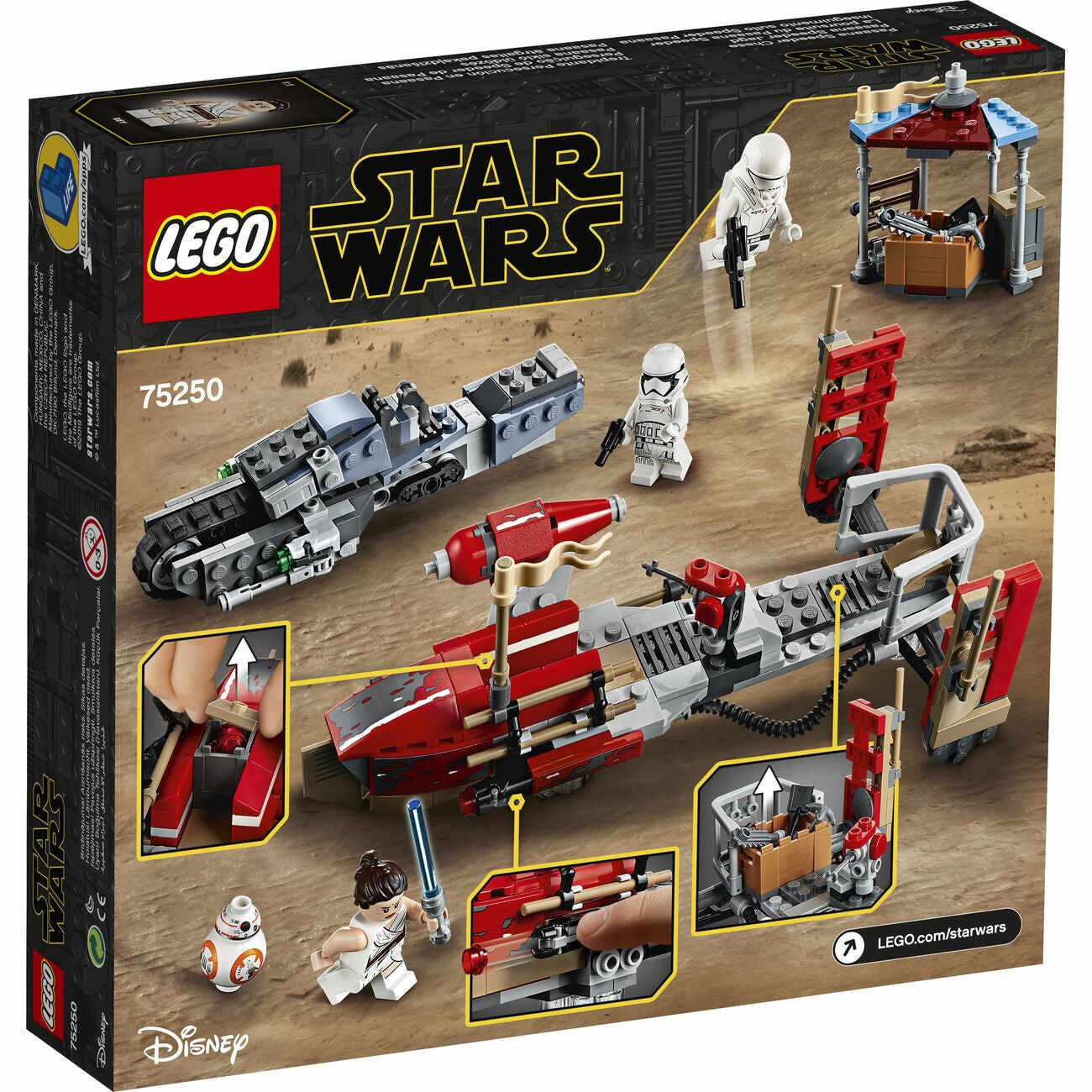 LEGO 75250 STAR WARS PASAANA SPEEDER CHASE
