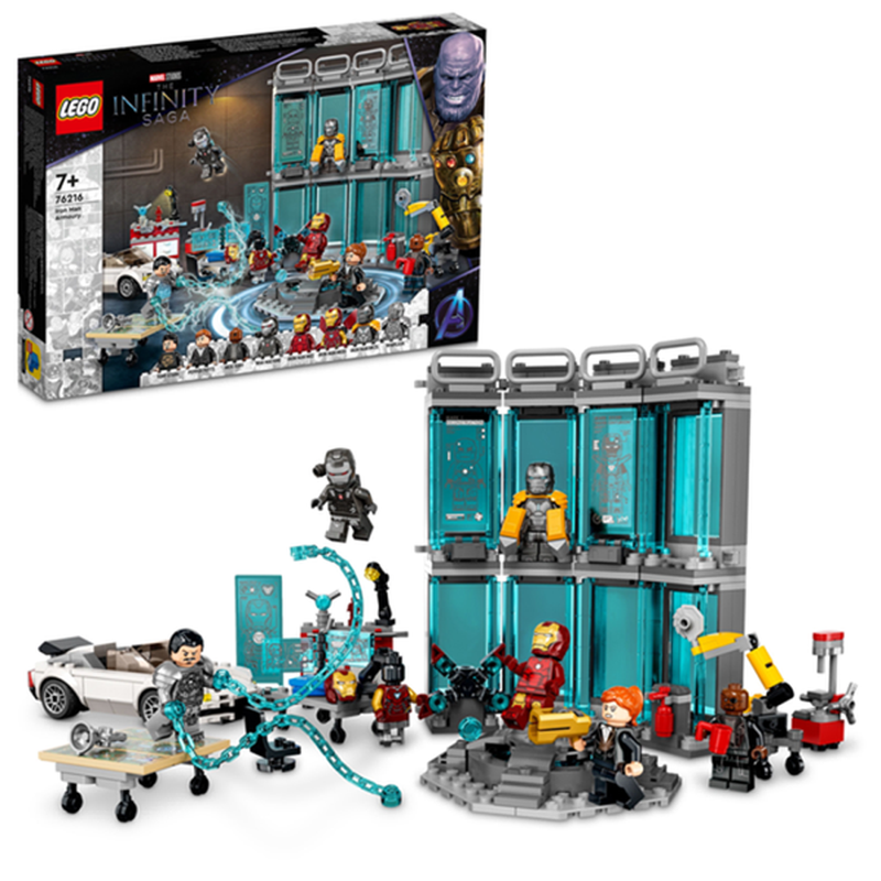 LEGO 76216 SUPER HEROES MARVEL IRON MAN ARMORY