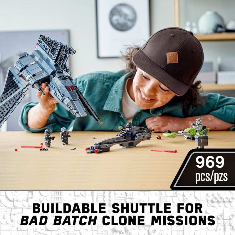 LEGO 75314 STAR WARS THE BAD BATCH ATTACK SHUTTLE