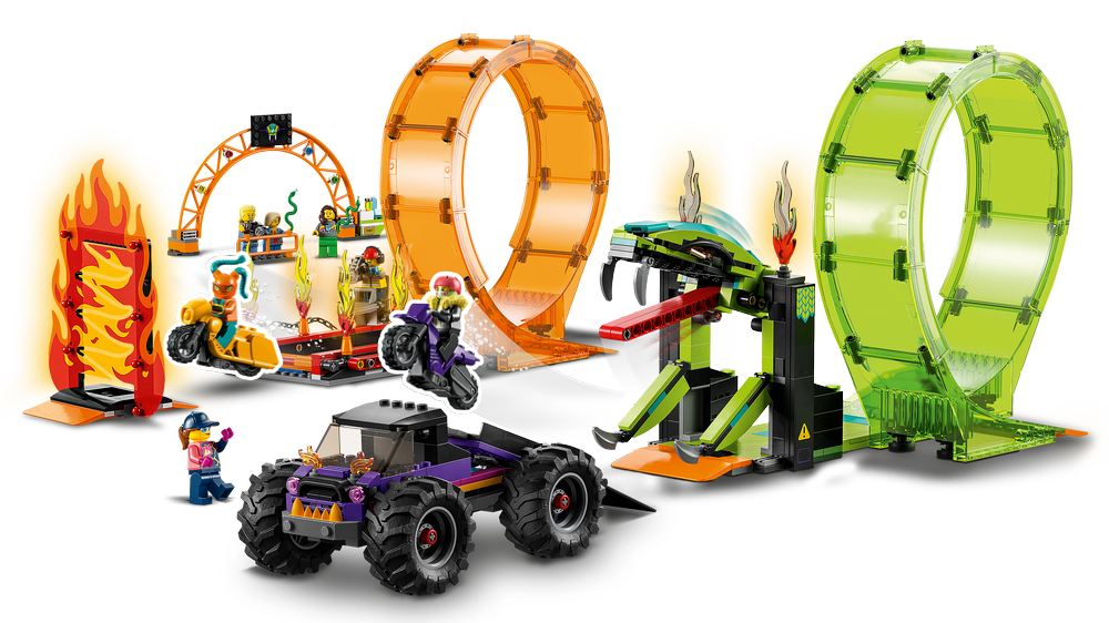 LEGO 60339 CITY STUNTZ DOUBLE LOOP STUNT ARENA