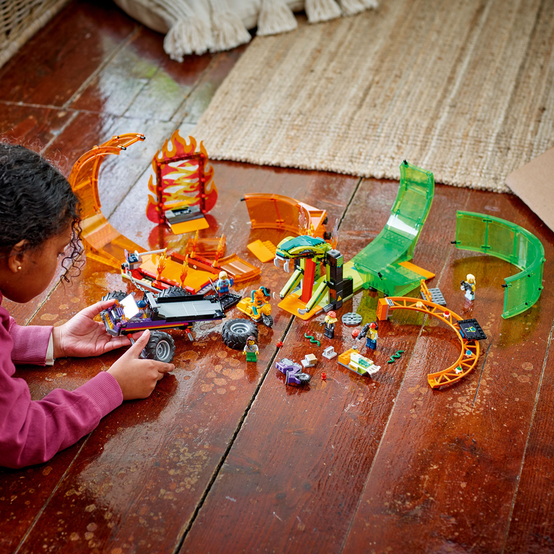 LEGO 60339 CITY STUNTZ DOUBLE LOOP STUNT ARENA