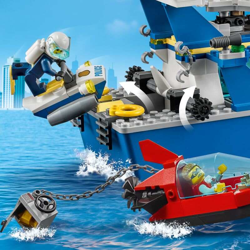 LEGO 60277 CITY POLICE PATROL BOAT