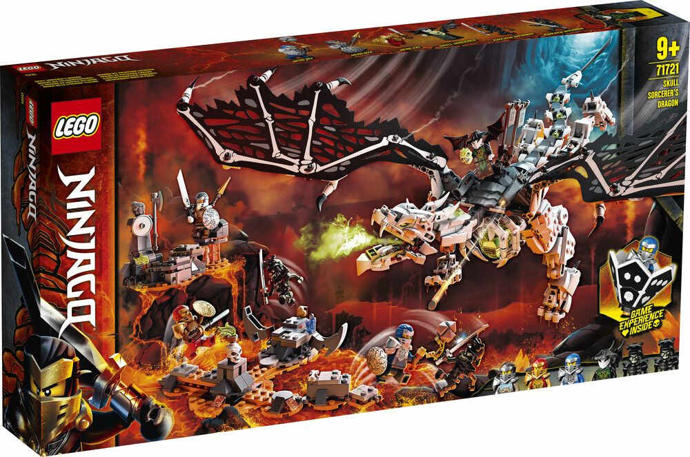 LEGO 71721 NINJAGO SKULL SORCERERS DRAGON
