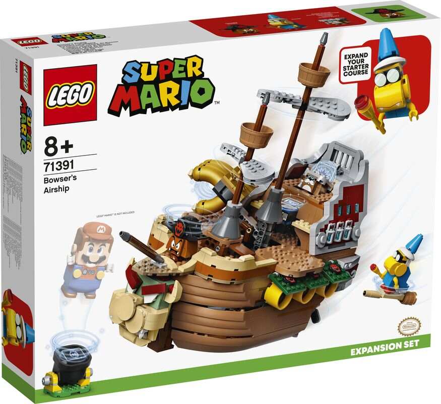 LEGO 71391 SUPER MARIO BOWSERS AIRSHIP EXPANSION SET