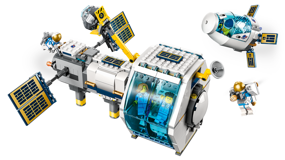 LEGO CITY LUNAR SPACE STATION 60349 BUILDING KIT
