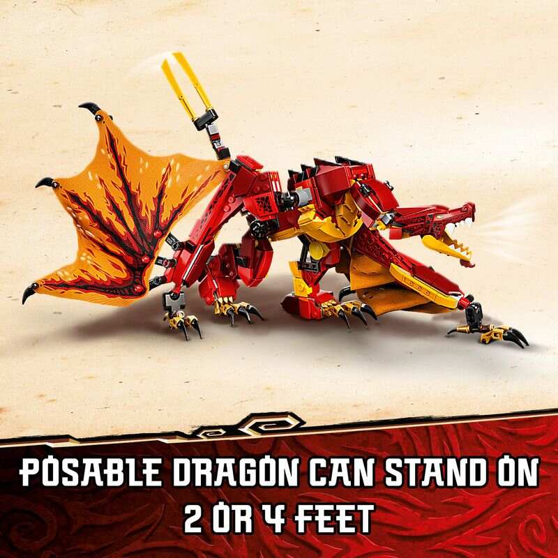 LEGO NINJAGO 71753 FIRE DRAGON ATTACK