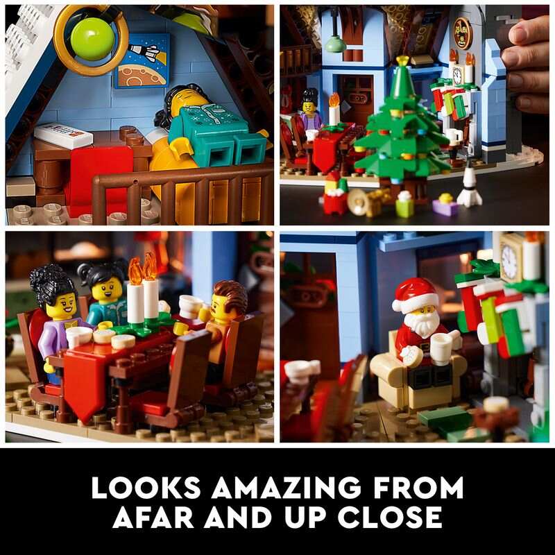 LEGO 10293 LEGO ICONS WINTER VILLAGE COLLECTION SANTA'S VISIT