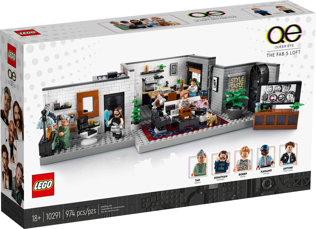 LEGO Creator Expert Queer Eye: Loft de los Fab 5 10291