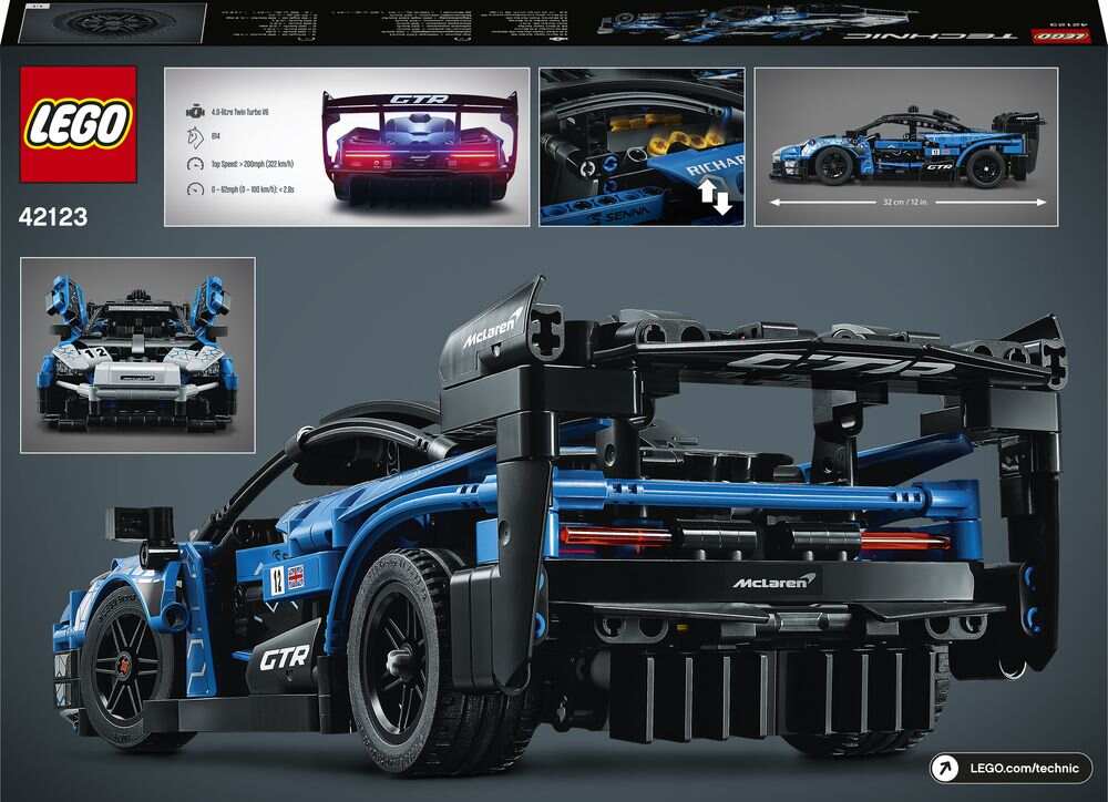 LEGO 42123 TECHNIC MCLAREN SENNA GTR