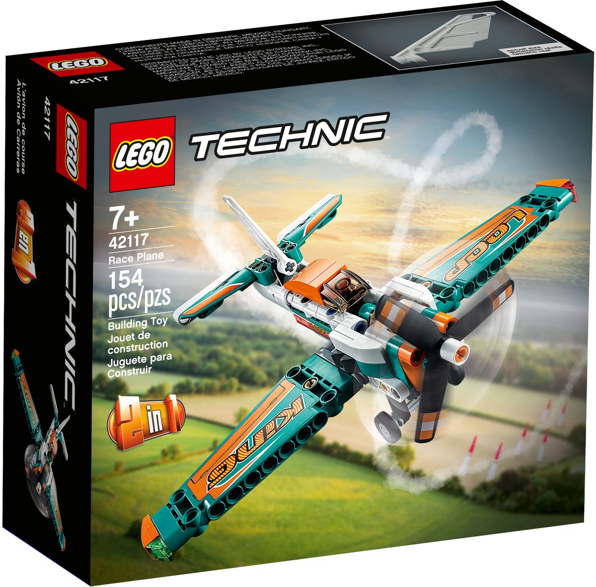 LEGO Technic Avion de Carreras 42117