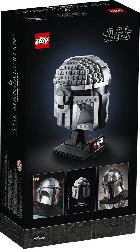 LEGO 75328 STAR WARS THE MANDALORIAN HELMET