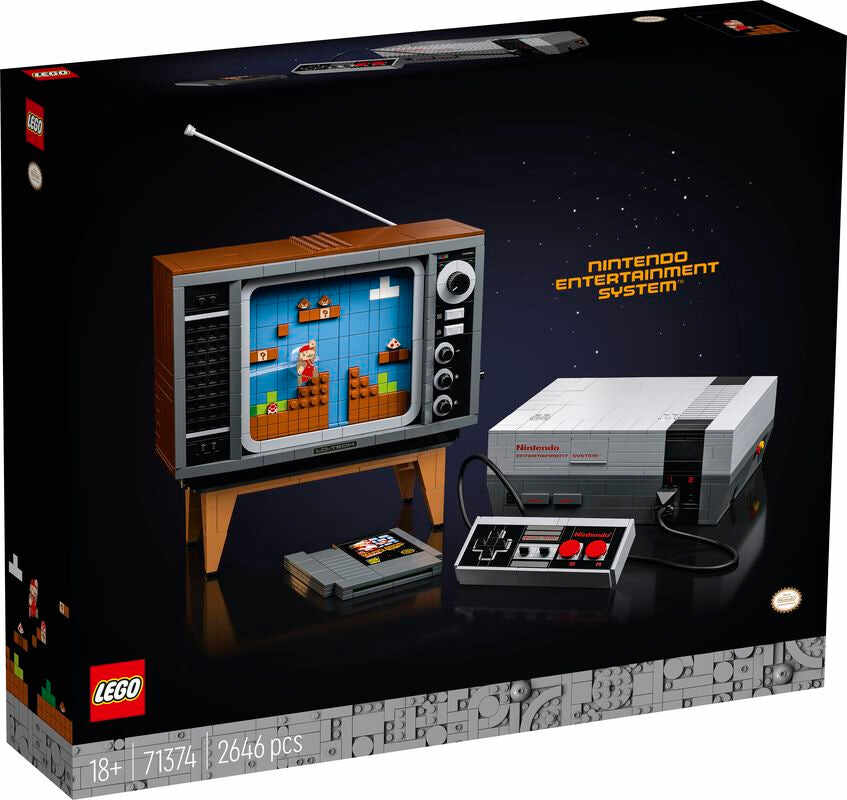 LEGO 71374 SUPER MARIO NINTENDO ENTERTAINMENT SYSTEM