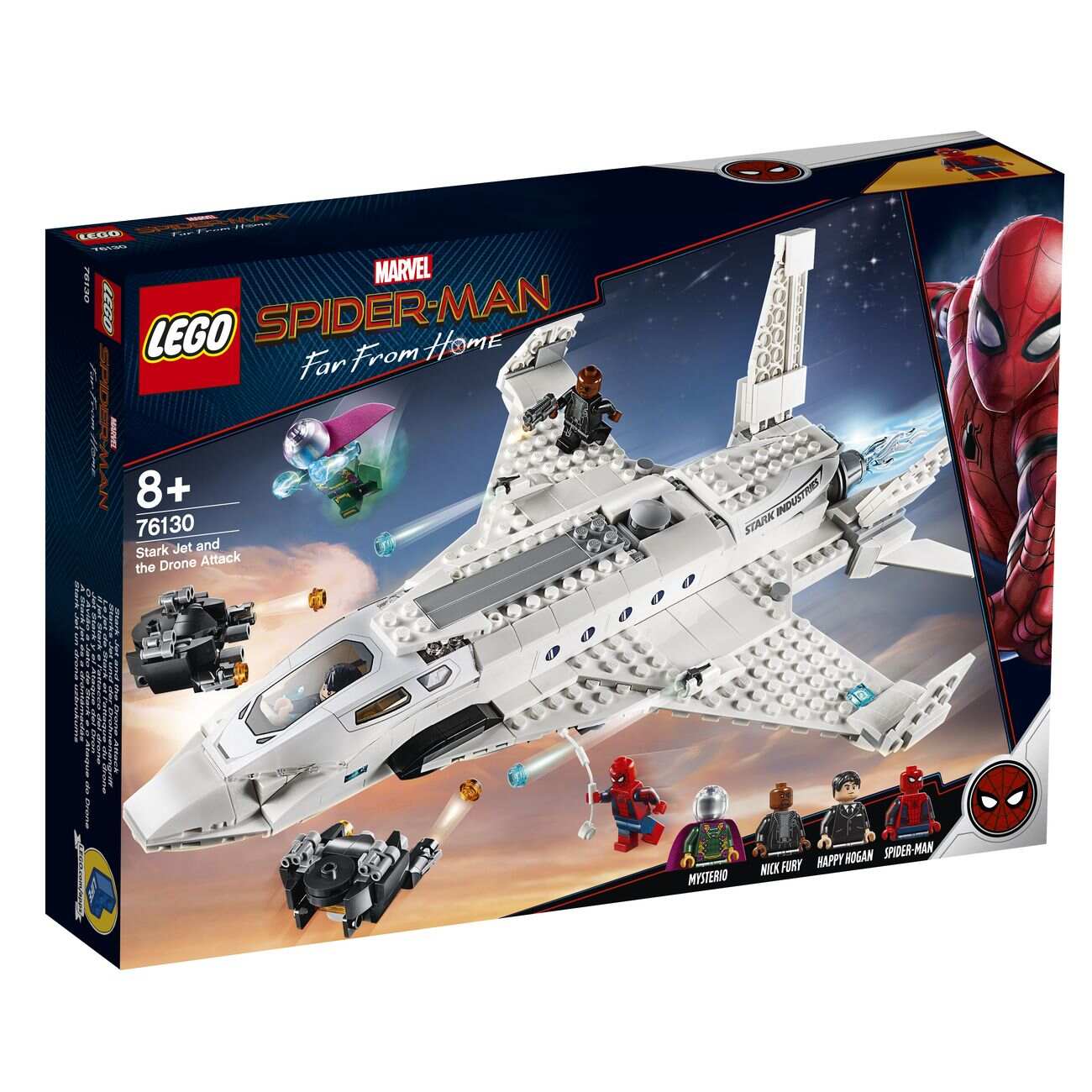 LEGO 76130 MARVEL STARK JET AND THE DRONE ATTACK