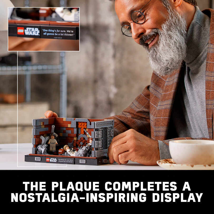 LEGO 75339 STAR WARS DEATH STAR TRASH COMPACTOR DIORAMA
