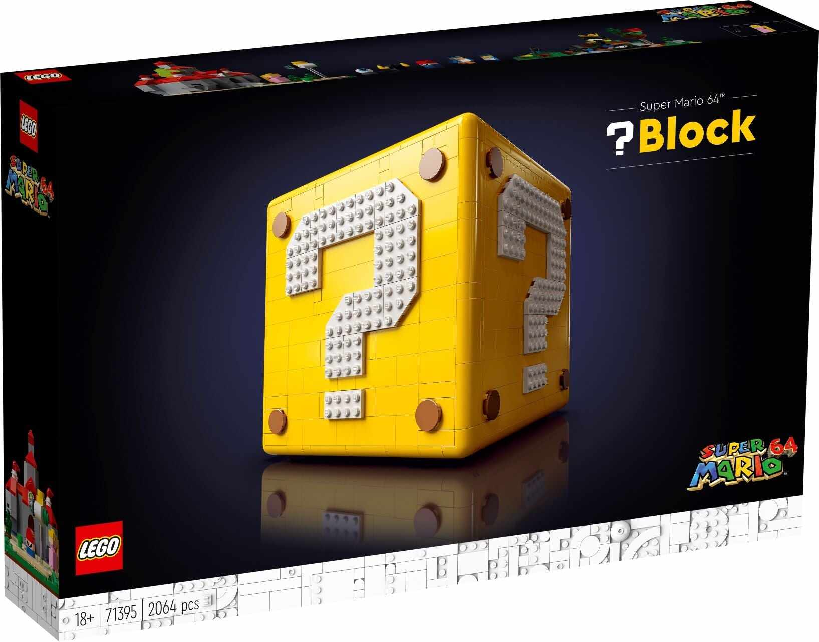LEGO 71395 SUPER MARIO 64 QUESTION MARK BLOCK