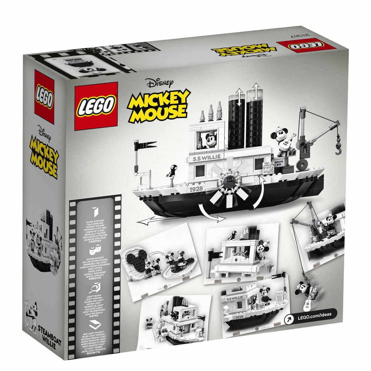 LEGO 21317 IDEAS STEAMBOAT WILLIE