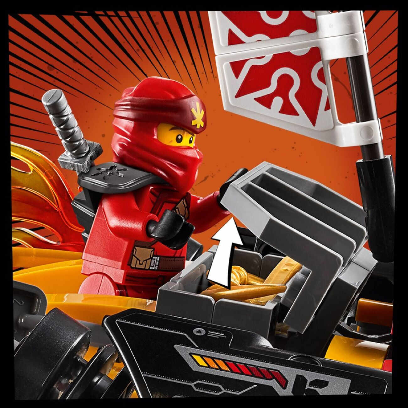 LEGO 70675 NINJAGO KATANA 4X4