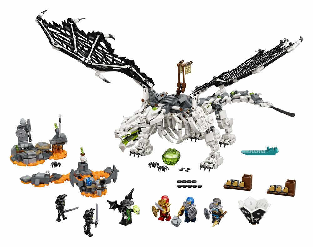 LEGO 71721 NINJAGO SKULL SORCERERS DRAGON