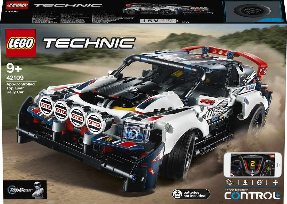 LEGO 42109 TECHNIC APP CONTROLLED TOP GEAR RALLY CAR