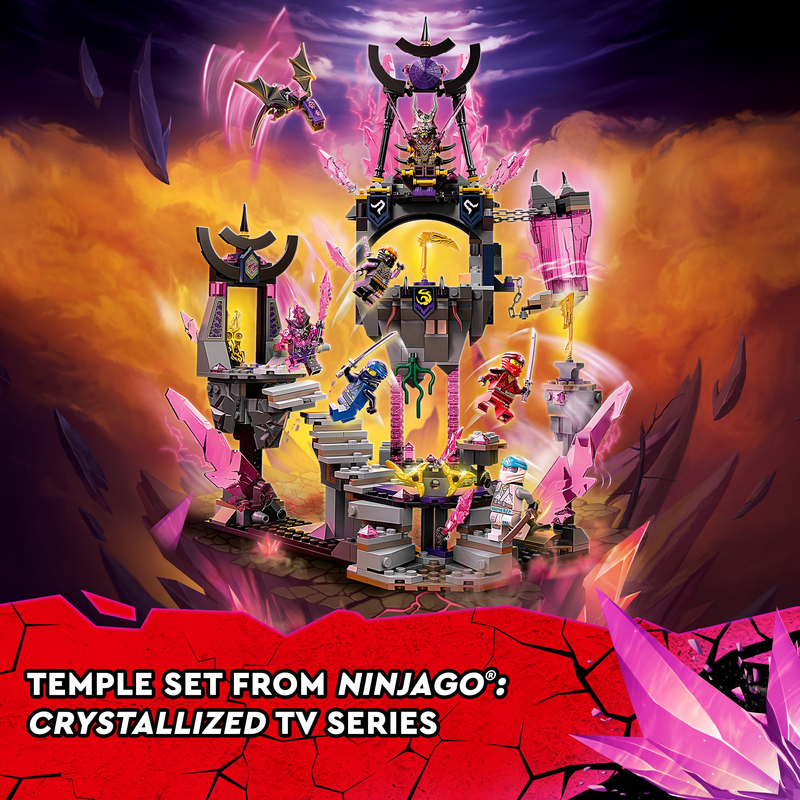 LEGO 71771 NINJAGO THE CRYSTAL KING TEMPLE