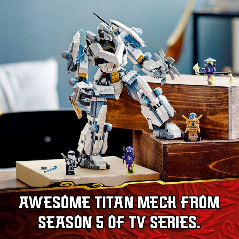 LEGO 71738 NINJAGO ZANES TITAN MECH BATTLE