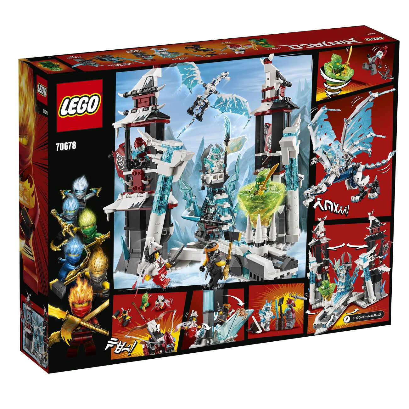 LEGO 70678 NINJAGO CASTLE OF THE FORSAKEN EMPEROR