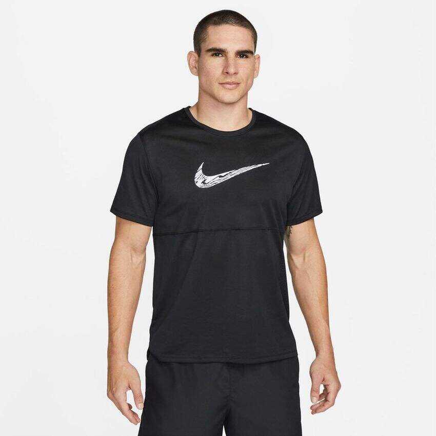 -Camiseta Hombre Nike Breathe Run Wind Runner Gx