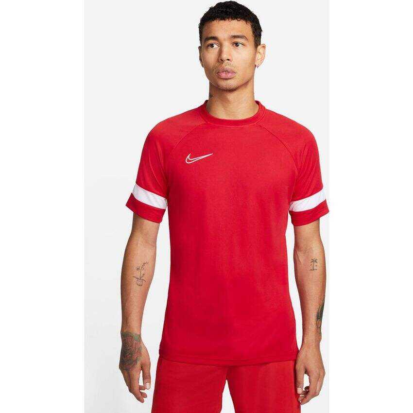 -Camiseta Hombre Nike Dryfit Academy21-Negro-Rojo-Multicolor-Multicolor