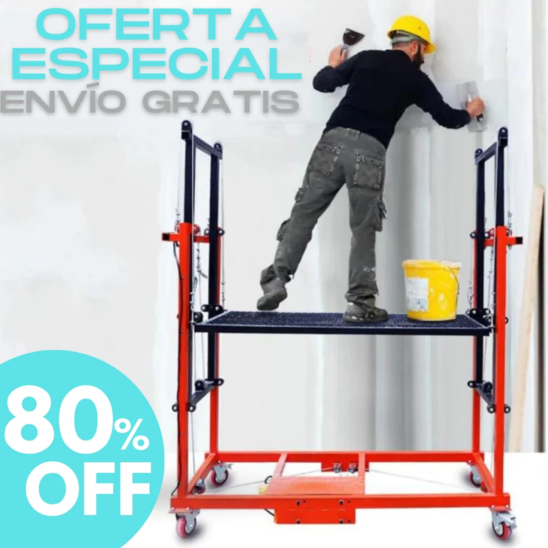 Plataforma elevadora plegable eléctrica