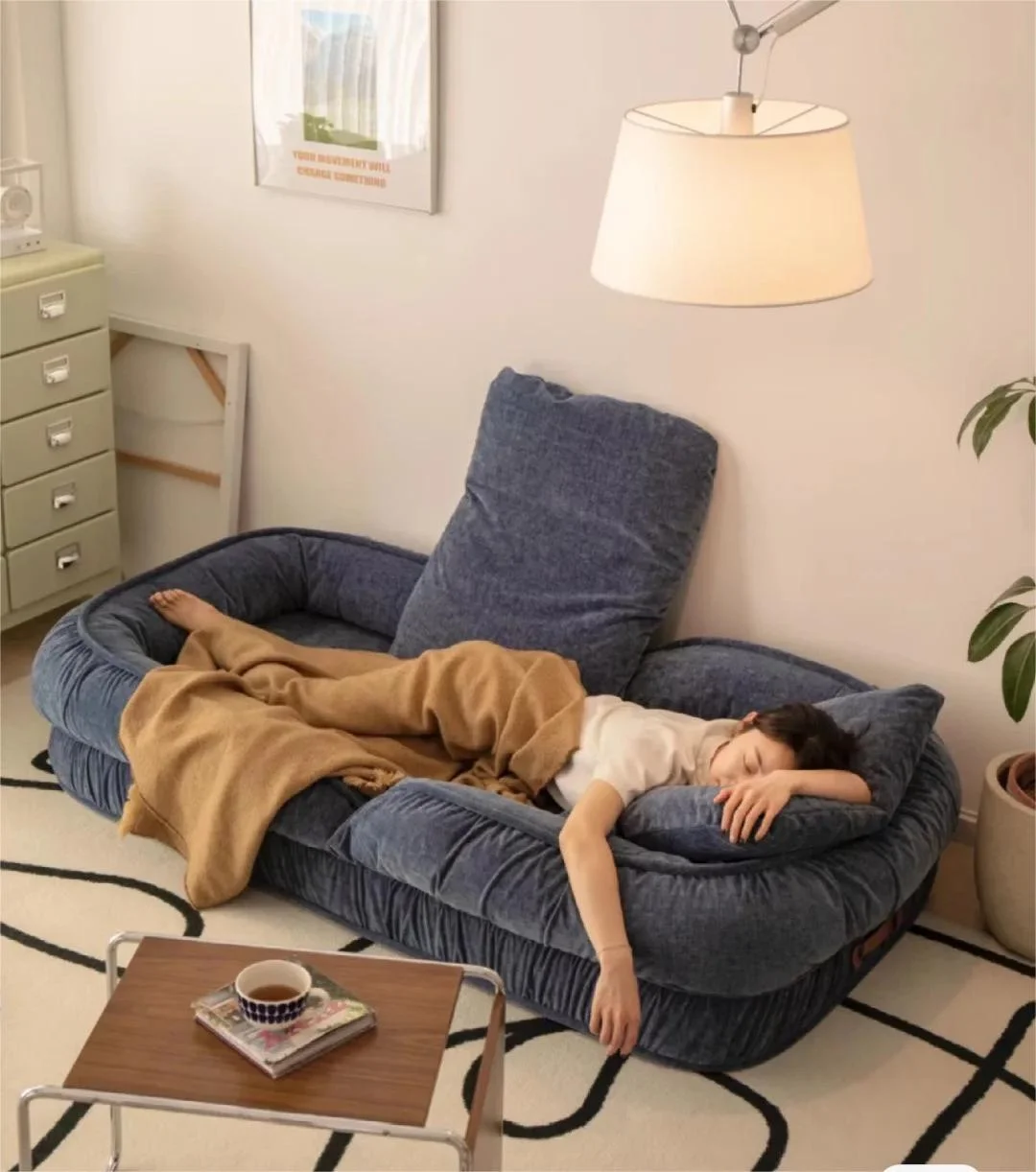 [Compra 2 piezas y obtén envío gratis] La cama para perros para humanos