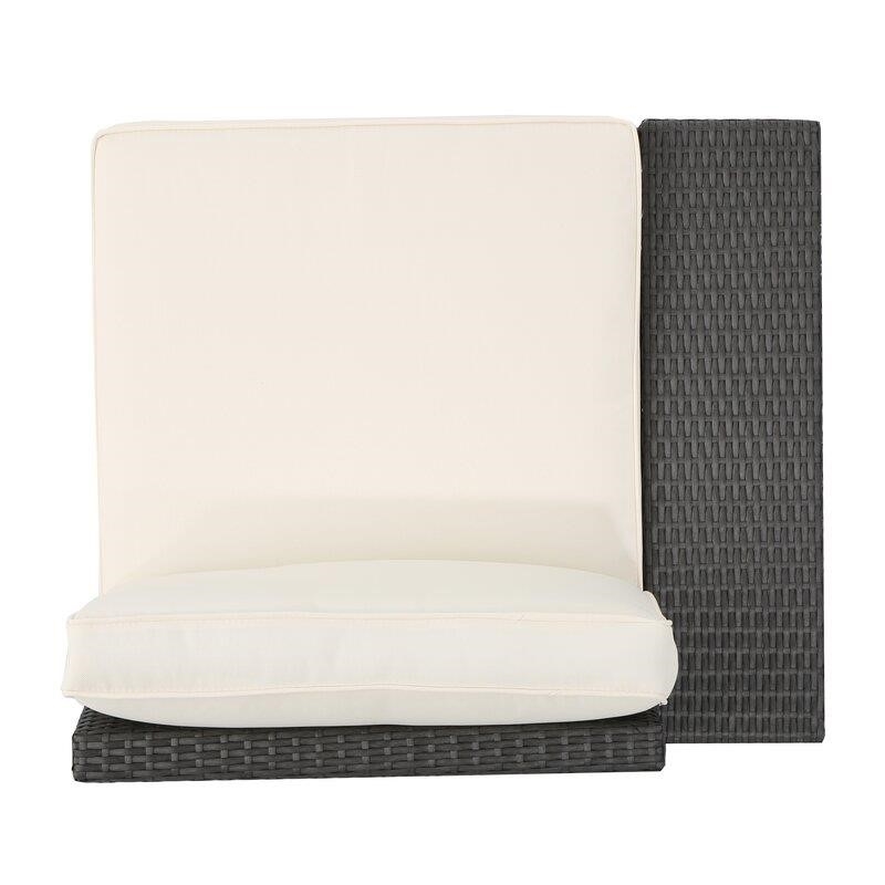 Grainne All Weather Wicker/Rattan 8 - Person Seating Group with Cushio