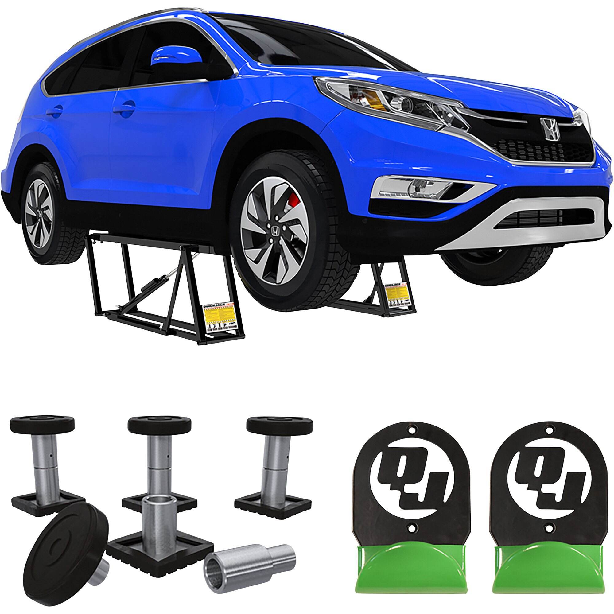 Kit de elevación portátil para automóviles - Capacidad de 7000 libr