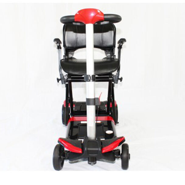 Scooter plegable de cuatro ruedas