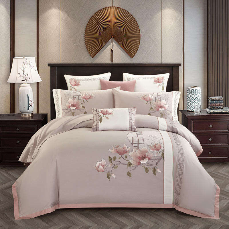 .Minimalistic Flora Bedding Set.