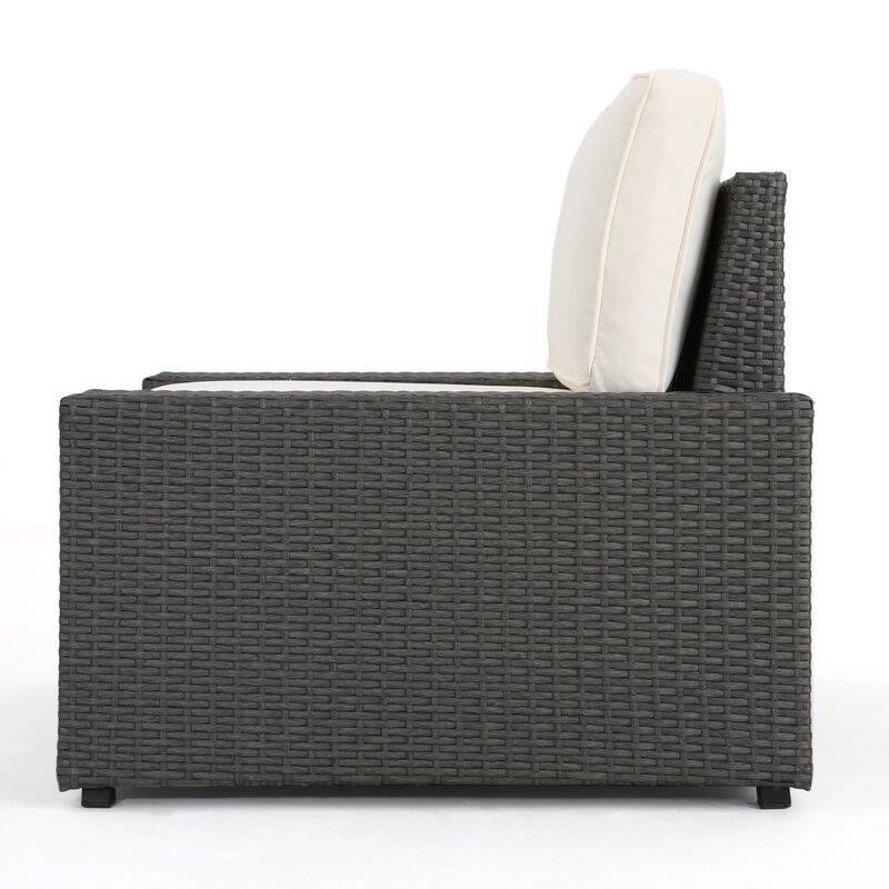 Grainne All Weather Wicker/Rattan 8 - Person Seating Group with Cushio