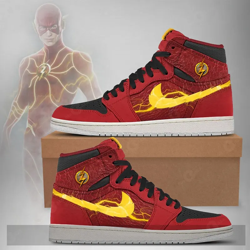MercadoLibre & DC Justice League Air Jordan High Top Sneaker