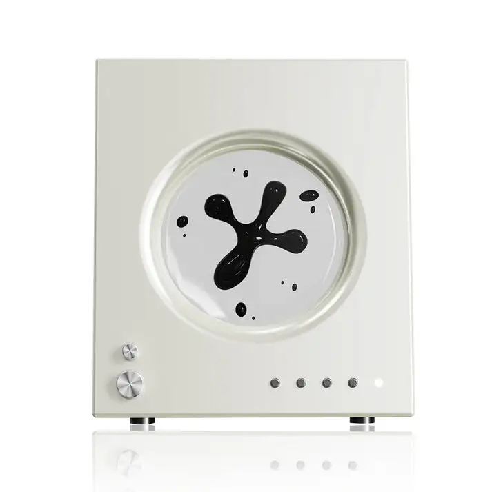 Un altavoz que baila al ritmo de la música