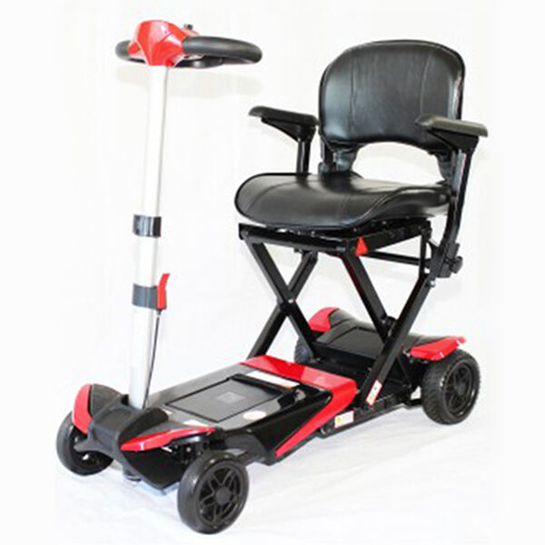 Scooter plegable de cuatro ruedas