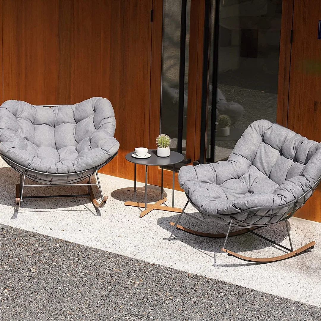 Oferta de liquidación - Silla mecedora (con cojín)