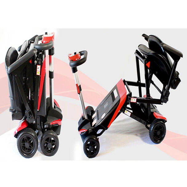 Scooter plegable de cuatro ruedas
