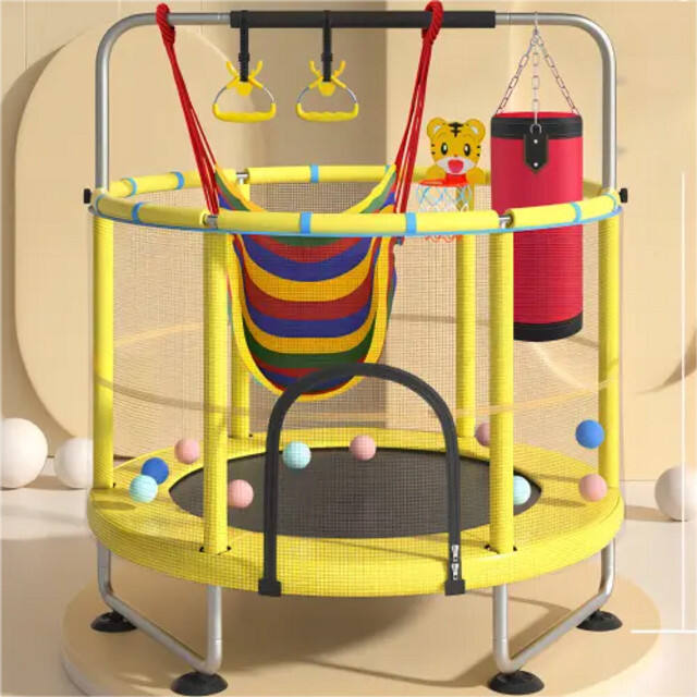 ltimo dia Promoo 75% OFF - Trampolim infantil doméstico - c