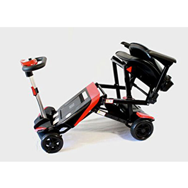 Scooter plegable de cuatro ruedas