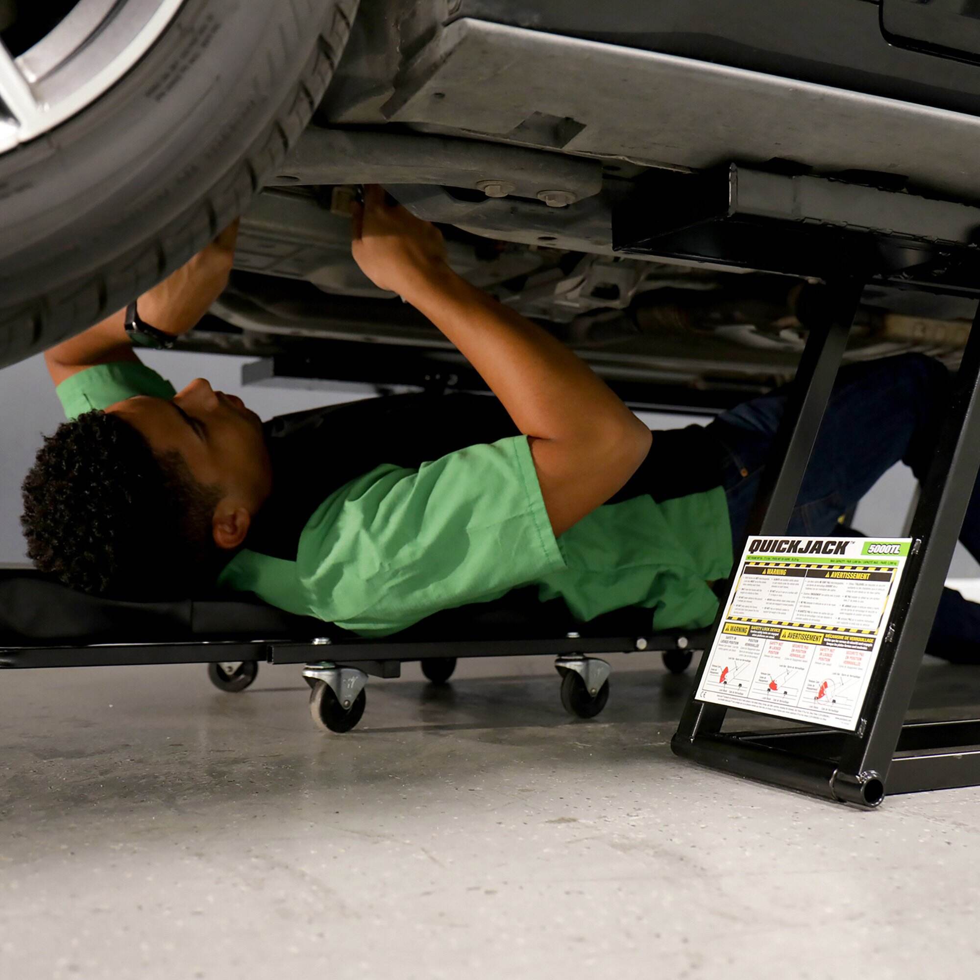 Kit de elevación portátil para automóviles - Capacidad de 7000 libr