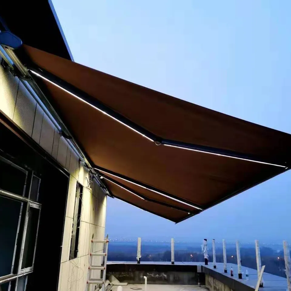 Toldo retrátil automático à prova d'água para exterior Tota